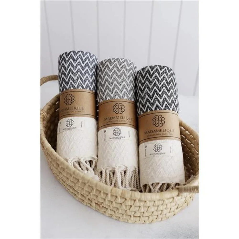 Cotton hand towels set of 2 decorative bathroom kitchen yoga face hair tea towel